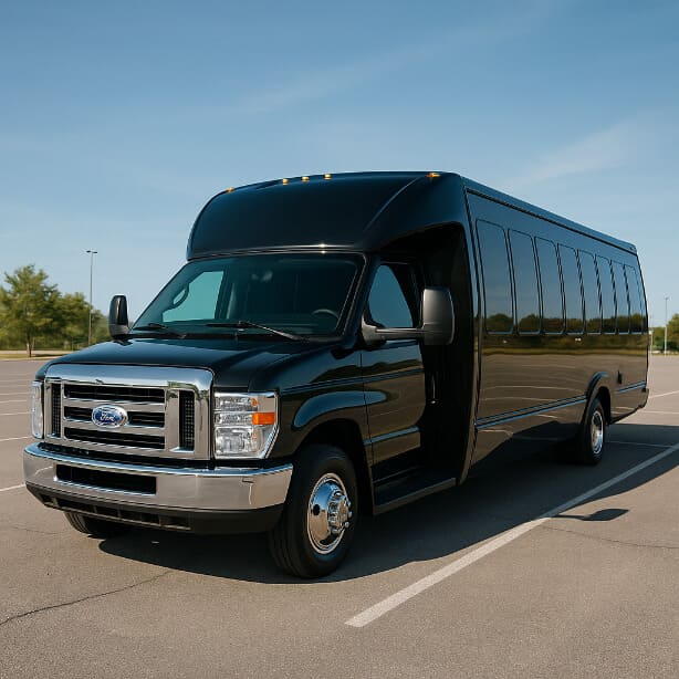 Charter Bus Rental Huntersville 18 Passenger Minibus