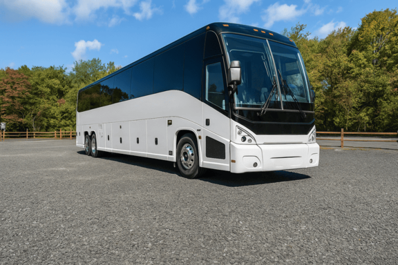 Charter Bus Rental Huntersville 56 Passenger Charter Bus