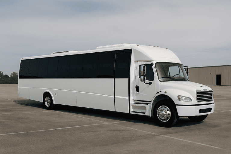 Huntersville coach bus rental