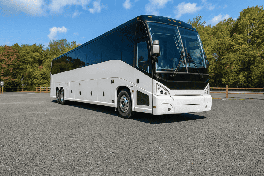 picture of Charter Bus Rental Huntersville coach bus